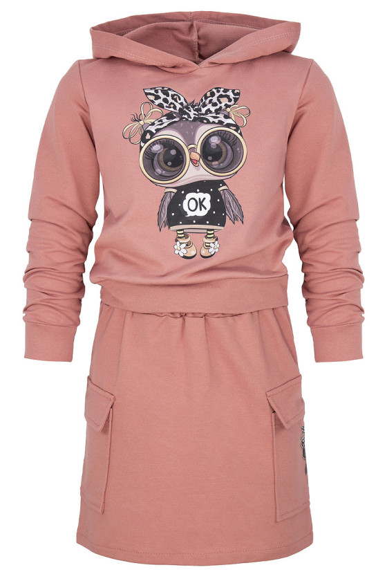 Komplet bawełniany dla dziewczynki  dres dla dziewczynki❤️Sówka❤️ odzież dzicięca ubranka dla dzieci Sówka