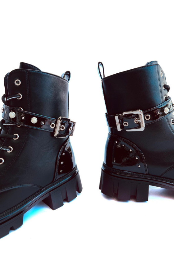 Botki czarne zimowe kozaki zimowe dla dziewczynki sówka odzież dziecięca