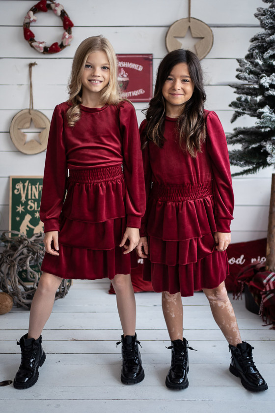 Sukienka świąteczna zestaw mama i córka , sukienki dla mamy i córki gwiazdka boże narodzenie sukienka bordowa sukienka butelkowa Sukienka świąteczna zestaw mama i córka , sukienki dla mamy i córki gwiazdka boże narodzenie sukienka bordowa sukienka butelkowa