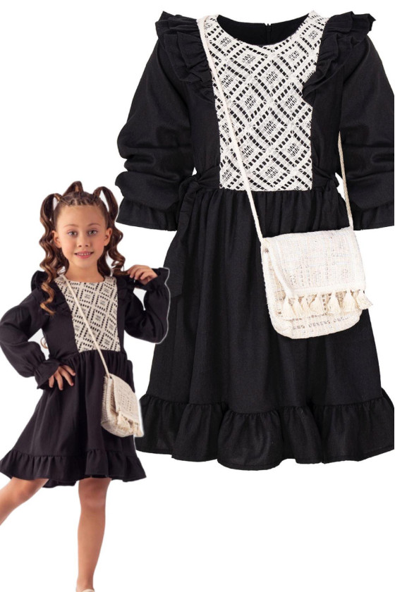 Sukienka dla dziewczynki elegancka komunijna wesele komunia święta ślub szkoła