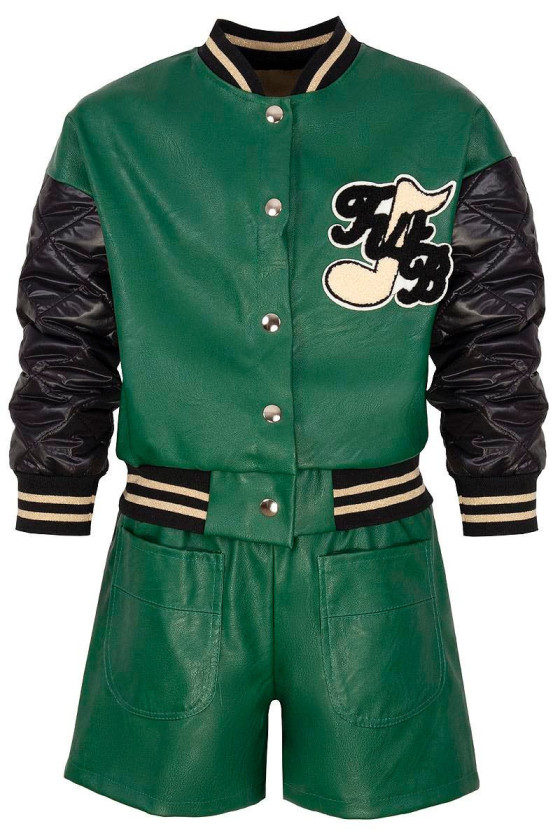 Komplet dla dziewczynki bomberka i spodenki odzież dziecięca Sówka