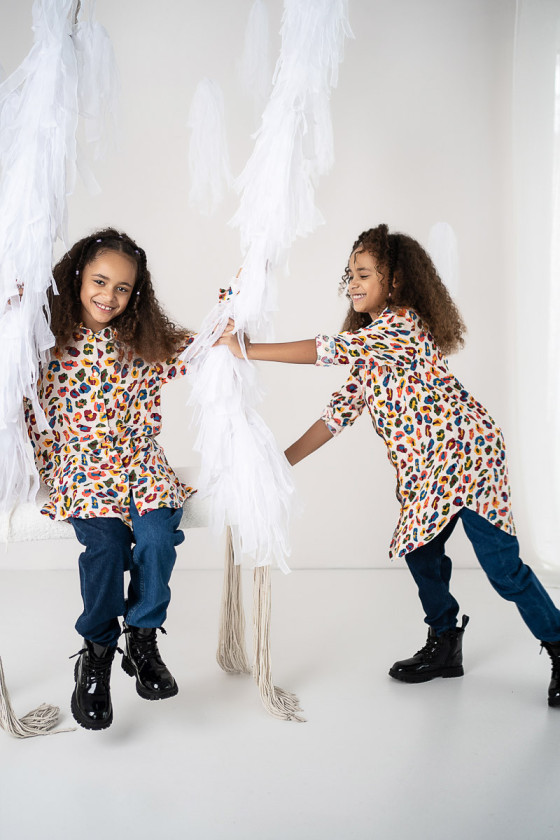 koszula dla dziewczynki  odzież dziecięca Sówka koszula dla dziewczynki  odzież dziecięca Sówka