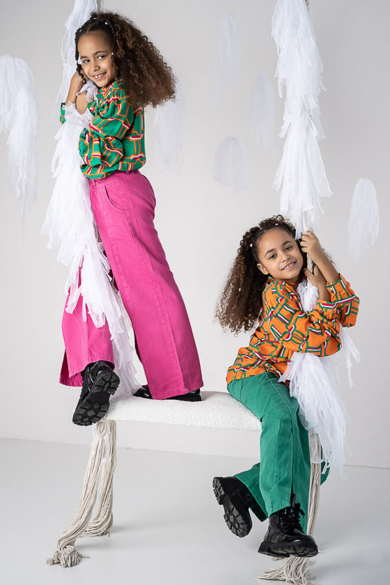 spodnie dla dziewczynki Nela odzież dziecięca Sówka