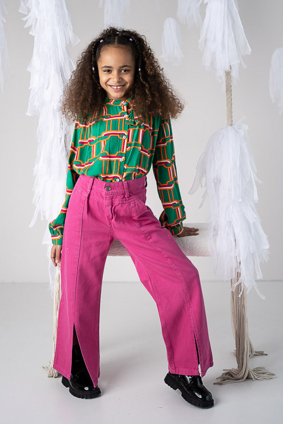 spodnie dla dziewczynki Nela odzież dziecięca Sówka