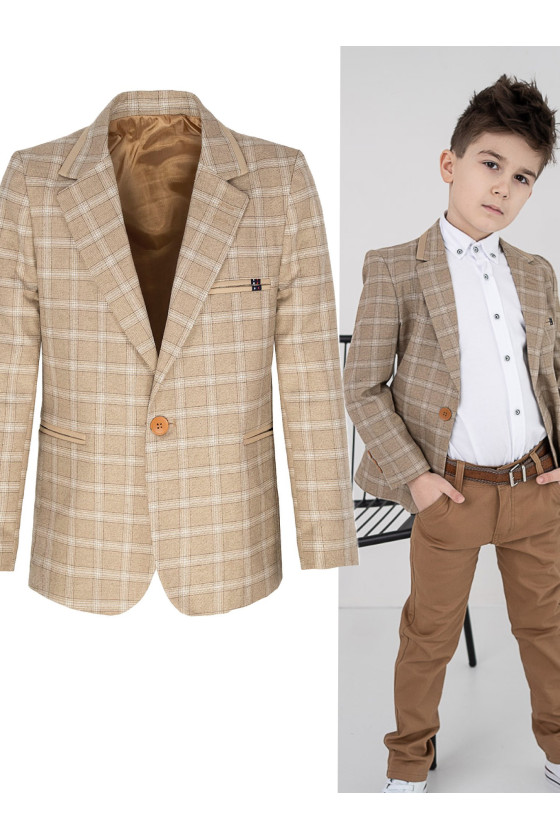 Marynarka dla chłopca odzież dziecięca Sówka