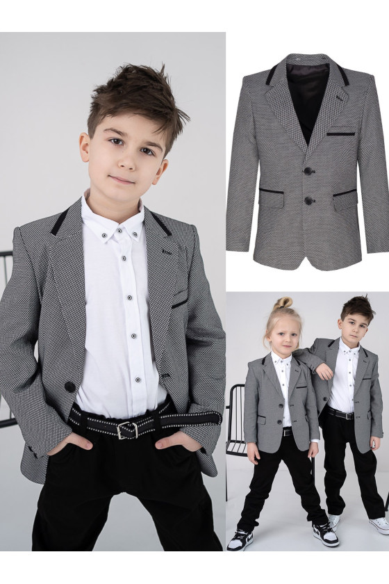 Marynarka dla chłopca odzież dziecięca Sówka