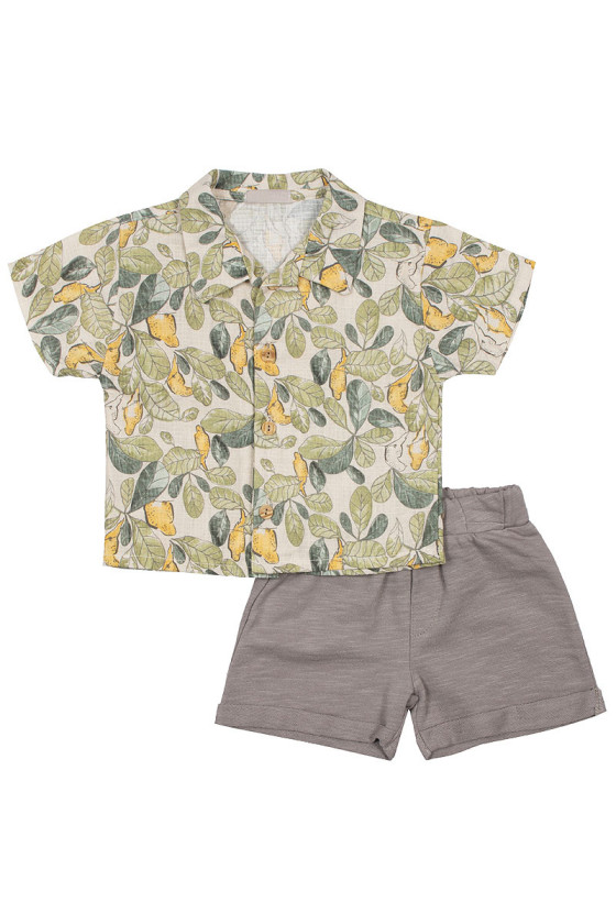 Komplet dla chłopca odzież dziecięca Sówka