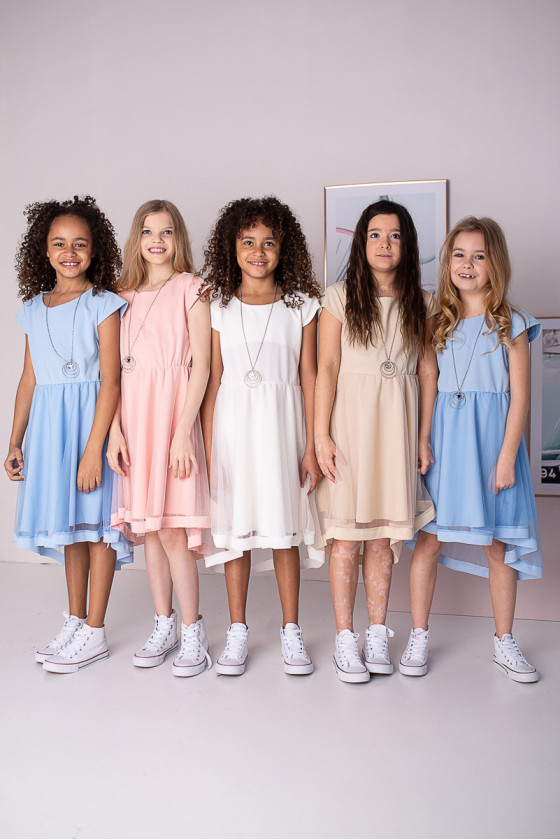 Sukienka dla dziewczynki odzież dziecięca Sówka