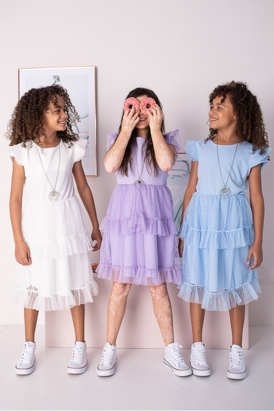 Sukienka dla dziewczynki odzież dziecięca Sówka