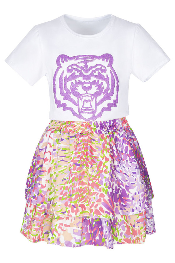 Komplet dla dziewczynki odzież dziecięca Sówka