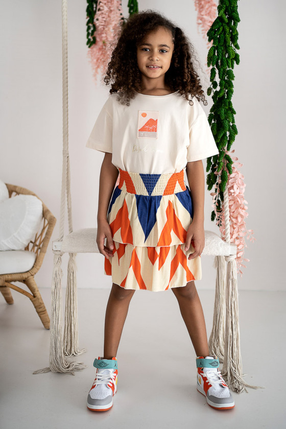 Spódniczka dla dziewczynki odzież dziecięca Sówka