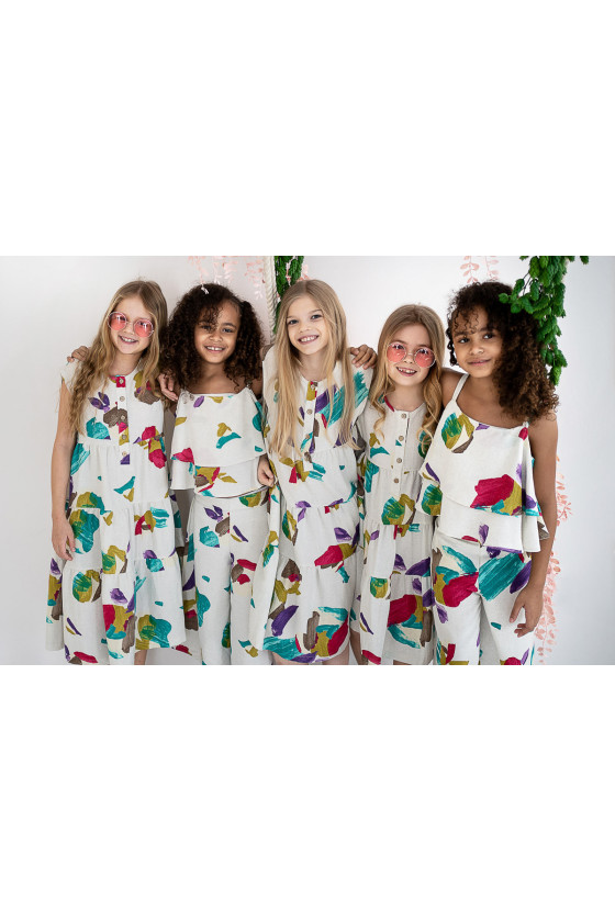 Sukienka dla dziewczynki odzież dziecięca Sówka