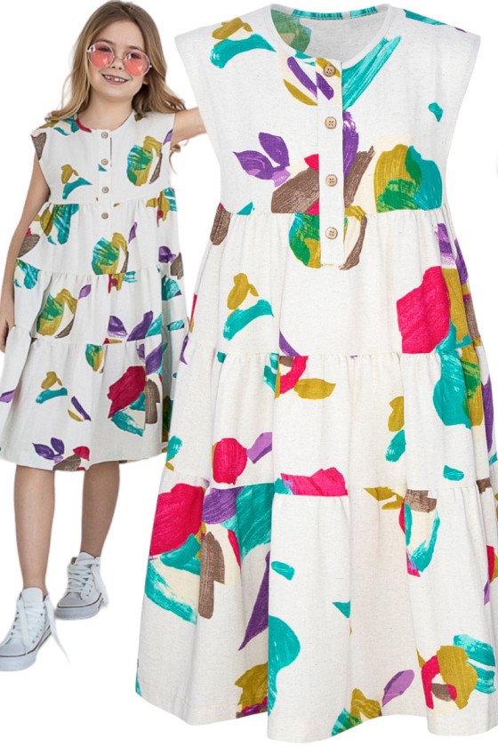 Sukienka dla dziewczynki odzież dziecięca Sówka