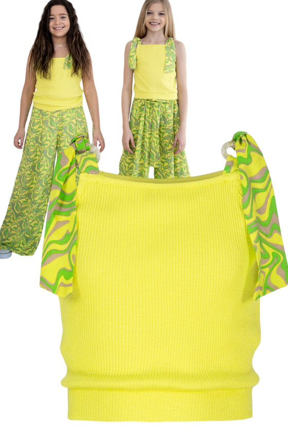 copy of Top dla dziewczynki Lime