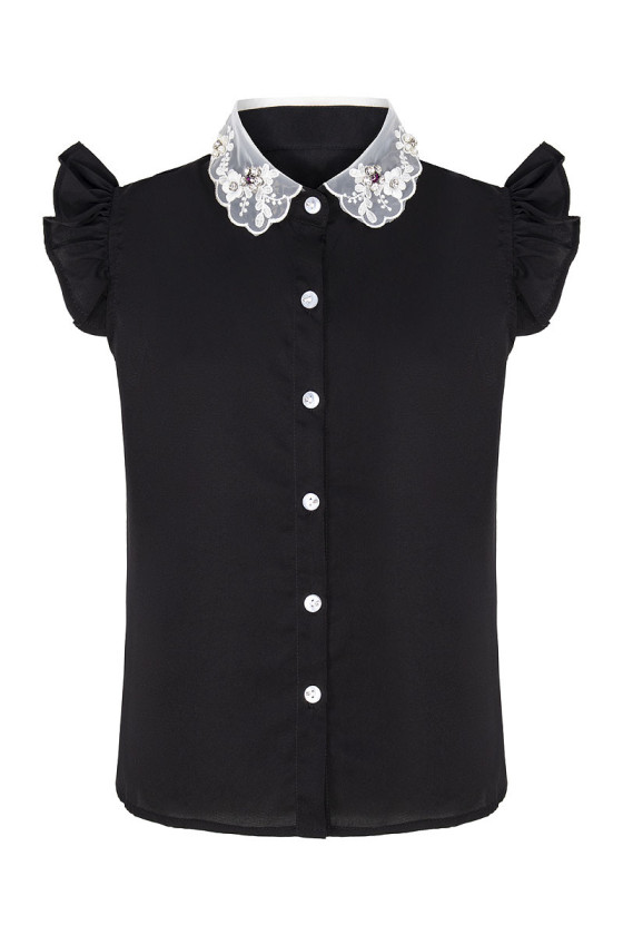 Bluzka dla dziewczynki bluzka elegancka dla dziewczynki bluzka wyjściowa dla dziewczynki odzież dziecięca Sówka