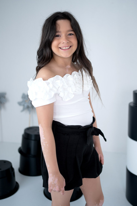 Bluzka dla dziewczynki bluzka elegancka dla dziewczynki bluzka wyjściowa dla dziewczynki odzież dziecięca Sówka