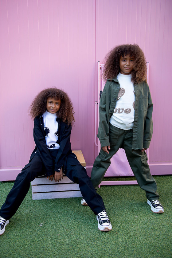 Komplet granat dla dziewczynki jesień zima odzież dziecięca Sówka