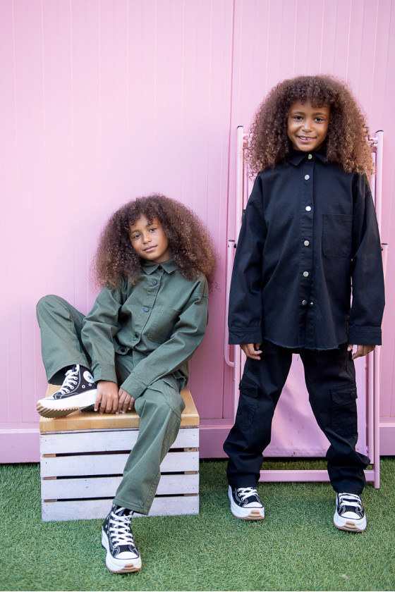 Komplet granat dla dziewczynki jesień zima odzież dziecięca Sówka