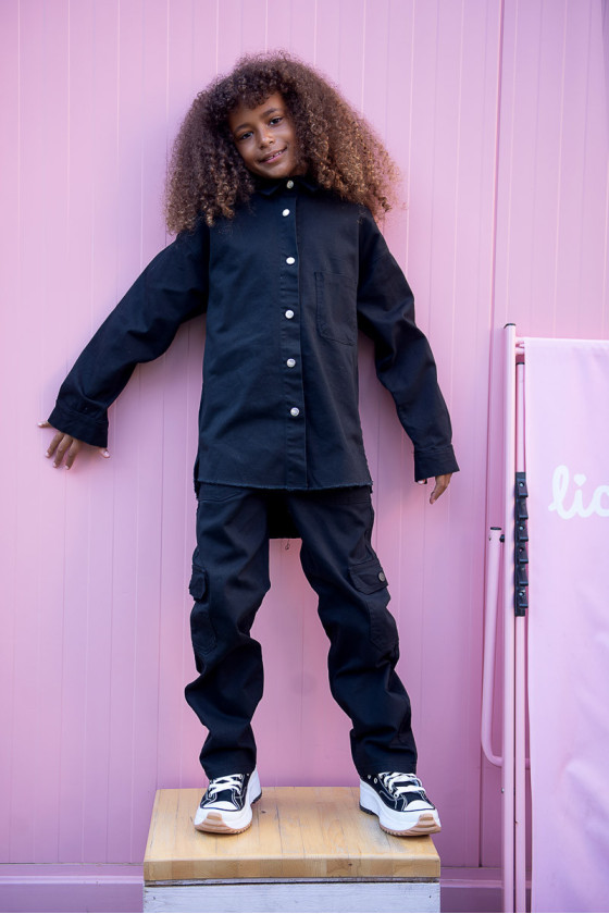 Komplet granat dla dziewczynki jesień zima odzież dziecięca Sówka