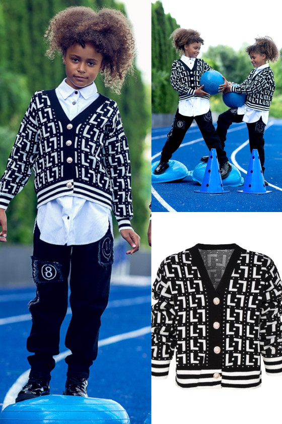 Sweter dla dziewczynki jesień zima odzież dziecięca Sówka