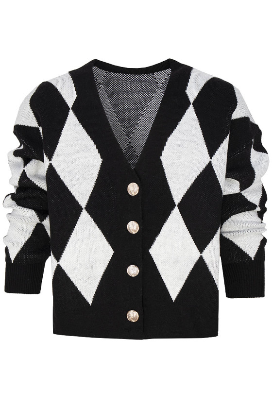 Sweter dla dziewczynki jesień zima odzież dziecięca Sówka