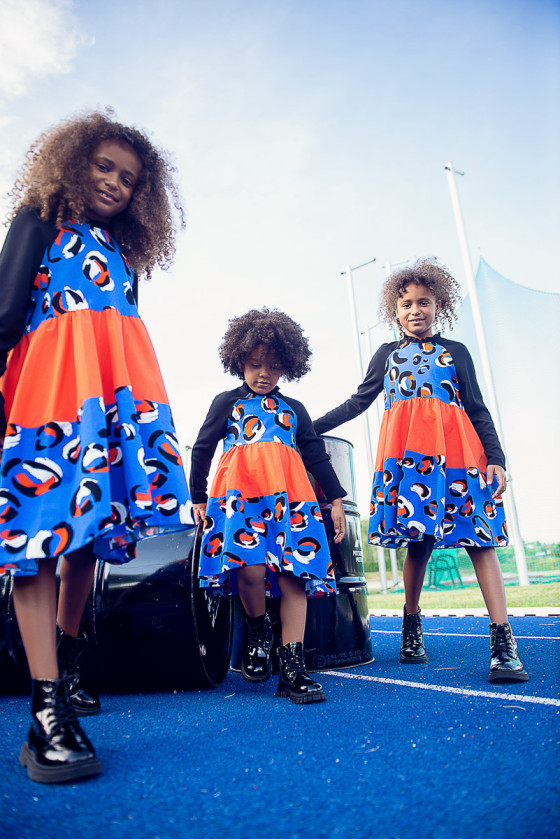 Sukienka dla dziewczynki jesień zima odzież dziecięca Sówka