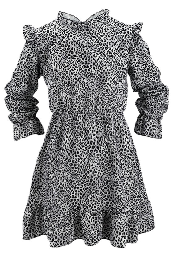 Sukienka dla dziewczynki jesień zima odzież dziecięca Sówka