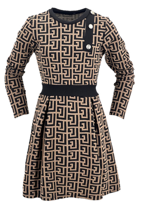 Sukienka dla dziewczynki jesień zima odzież dziecięca Sówka