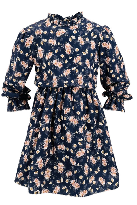 Sukienka dla dziewczynki jesień zima odzież dziecięca Sówka