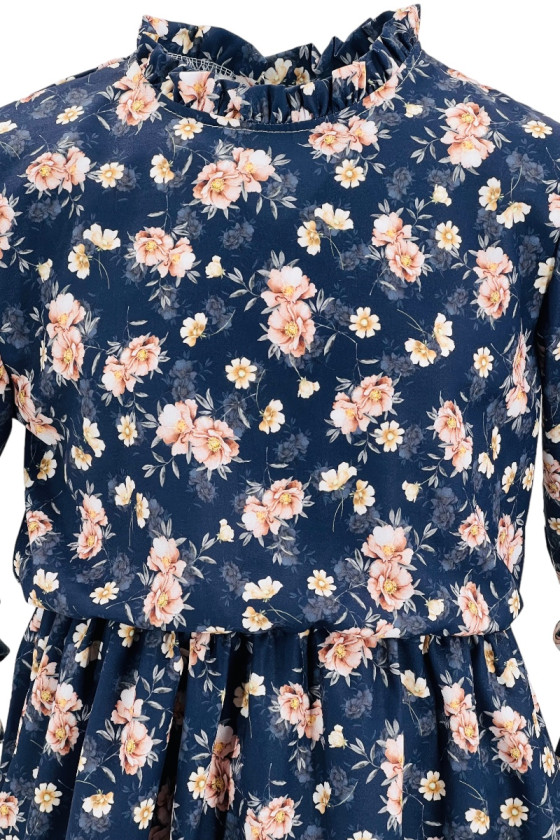 Sukienka dla dziewczynki jesień zima odzież dziecięca Sówka