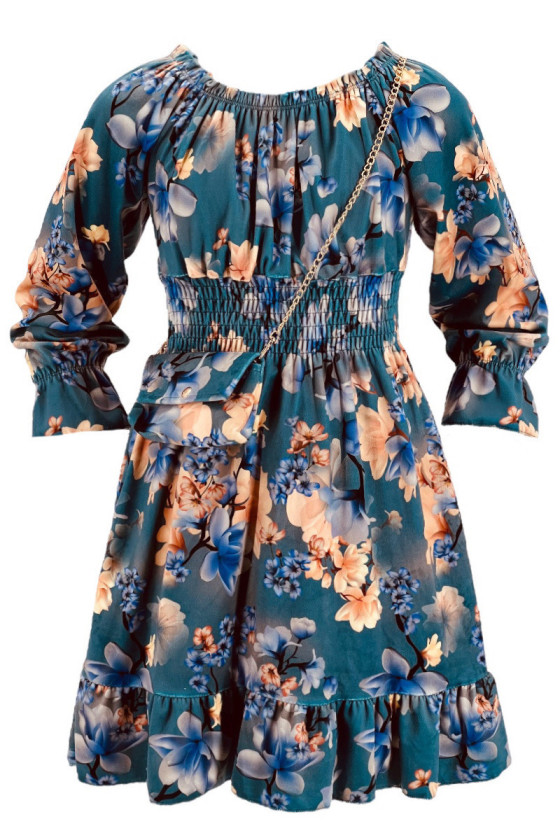 Sukienka dla dziewczynki jesień zima odzież dziecięca Sówka