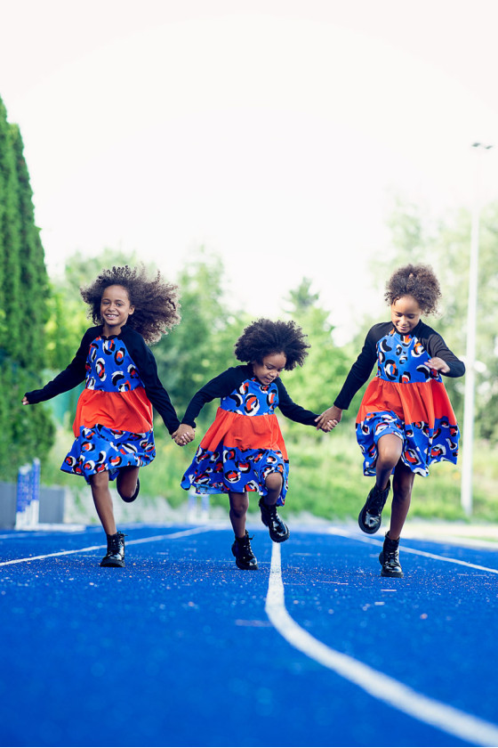 Sukienka dla dziewczynki jesień zima odzież dziecięca Sówka