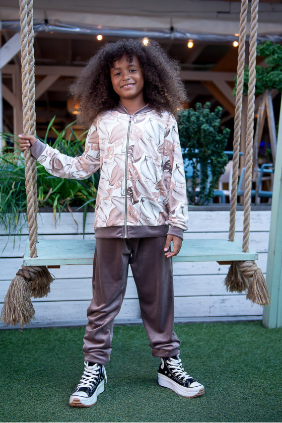 Komplet dla dziewczynki jesień zima odzież dziecięca Sówka