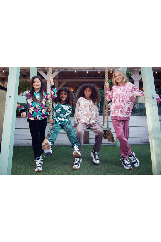 Komplet dla dziewczynki jesień zima odzież dziecięca Sówka