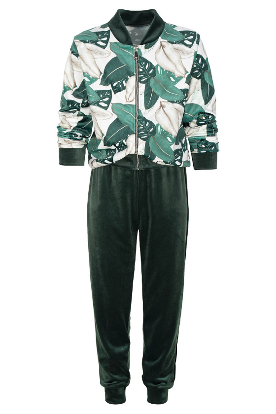 Komplet dla dziewczynki jesień zima odzież dziecięca Sówka