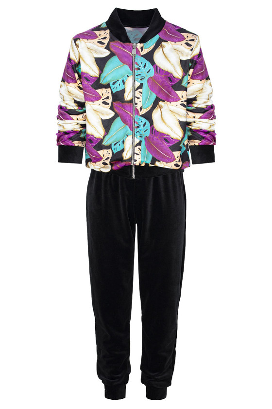 Komplet dla dziewczynki jesień zima odzież dziecięca Sówka