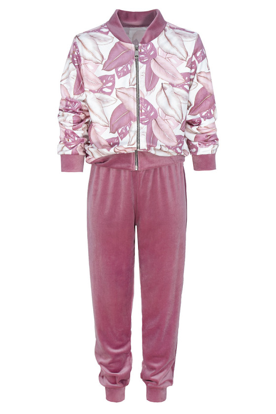 Komplet dla dziewczynki jesień zima odzież dziecięca Sówka