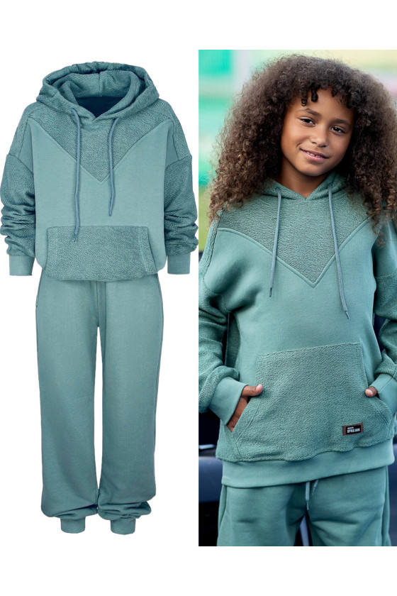 Komplet dla dziewczynki jesień zima odzież dziecięca Sówka