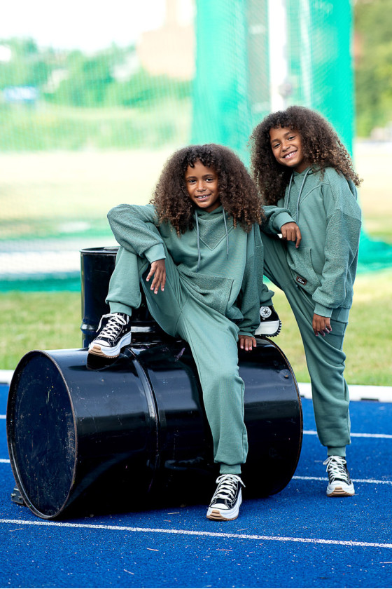 Komplet dla dziewczynki jesień zima odzież dziecięca Sówka