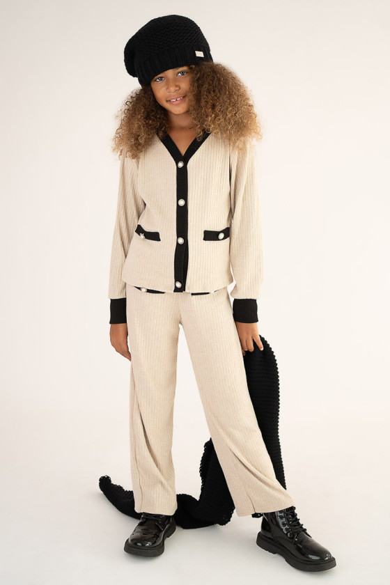 Komplet dla dziewczynki jesień zima odzież dziecięca Sówka