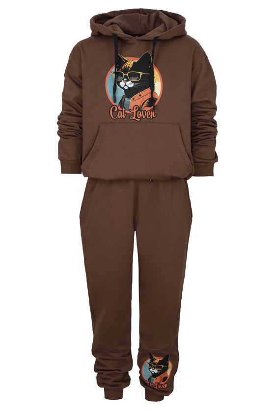 Komplet dla dziewczynki komplet dla dziewczynki dresowy komplet dla dziewczynki do szkoły odzież dziecięca Sówka