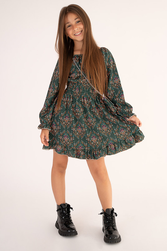 Sukienka dla dziewczynki sukienka dla dziewczynki do szkoły sukienka elegancka dla dziewczynki odzież dziecięca Sówka