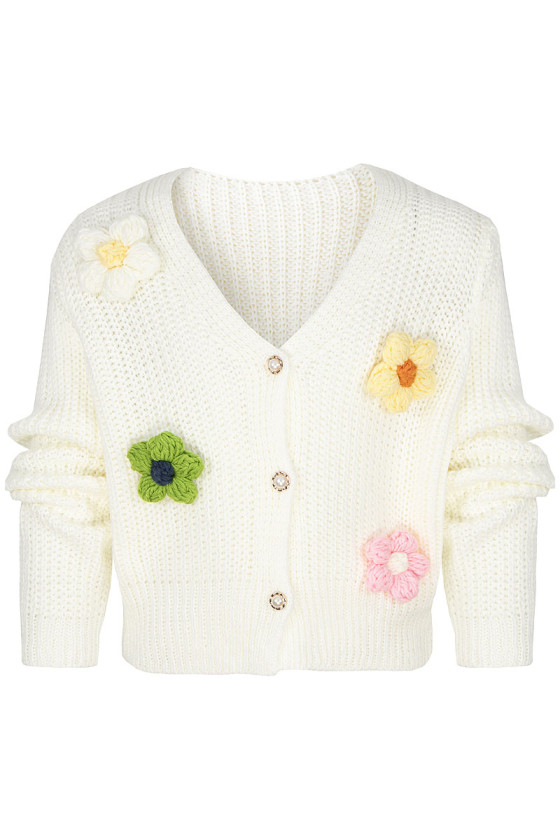 Sweterek dla dziewczynki jesień zima odzież dziecięca Sówka