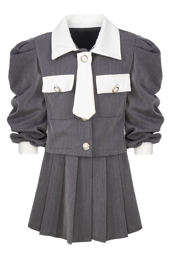 Komplet dla dziewczynki jesień zima odzież dziecięca Sówka