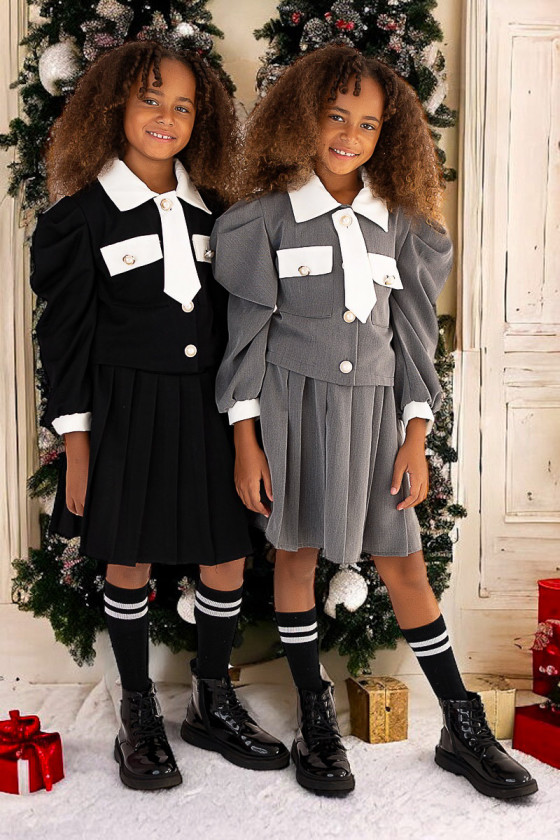 Komplet dla dziewczynki jesień zima odzież dziecięca Sówka