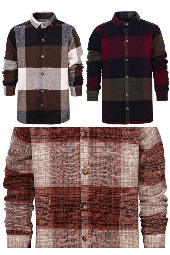 Koszula dla chłopca jesień zima odzież dziecięca Sówka