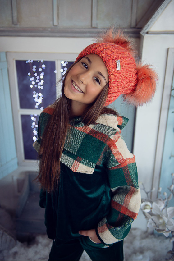 Komplet dla dziewczynki jesień zima odzież dziecięca Sówka