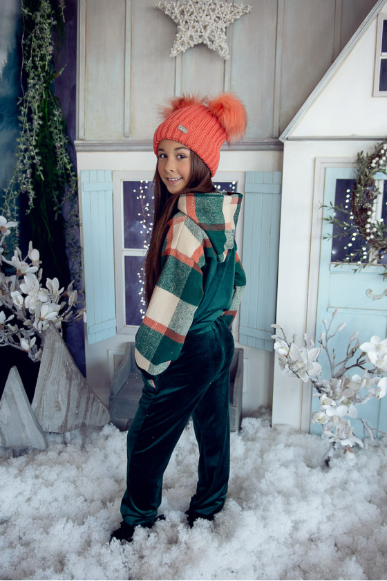 Komplet dla dziewczynki jesień zima odzież dziecięca Sówka
