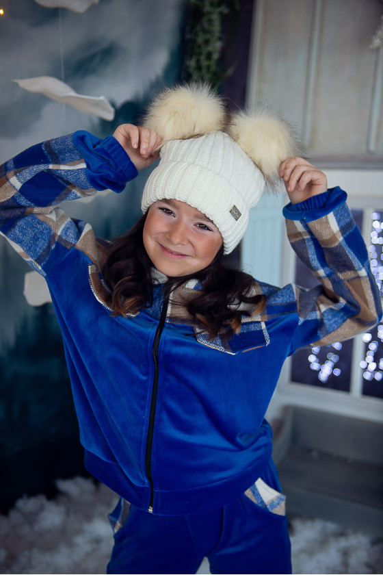 Komplet dla dziewczynki jesień zima odzież dziecięca Sówka