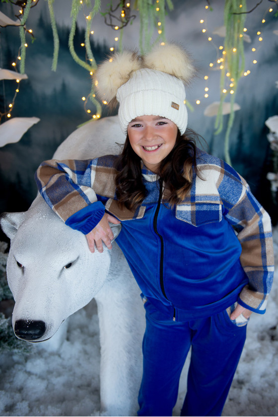 Komplet dla dziewczynki jesień zima odzież dziecięca Sówka